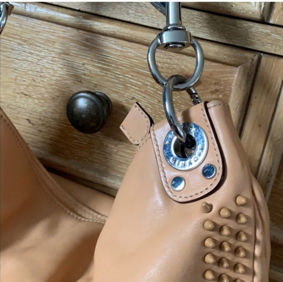 🍁🍂LIKE NEW Rebecca Minkoff Studded Luscious Hobo - Picture 3 of 8